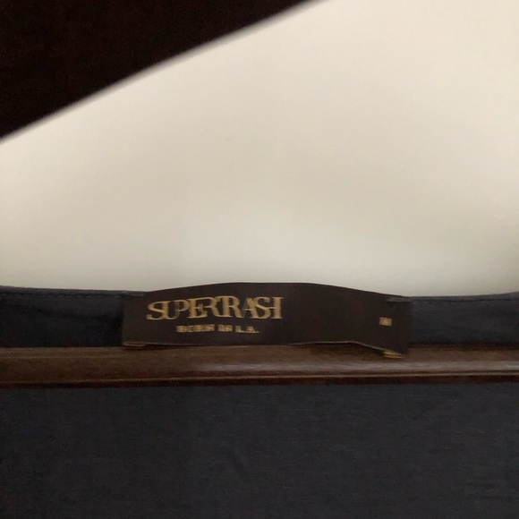 SHOULDER PAD DRAPPED DRESS - Picture 6 of 8